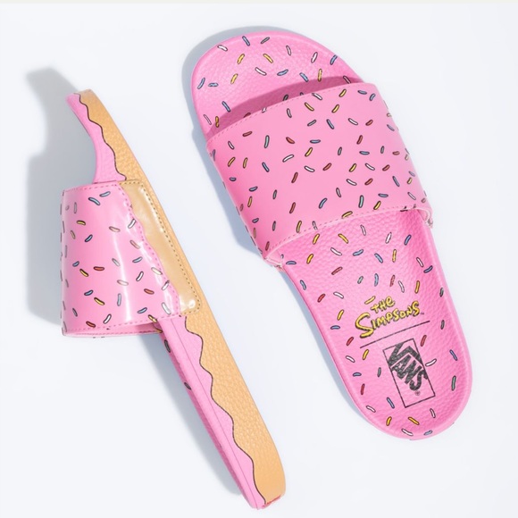 simpsons x vans slides